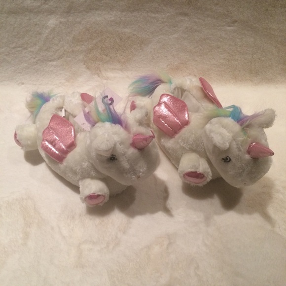 NEW Unicorn Home Slippers - Picture 1 of 6